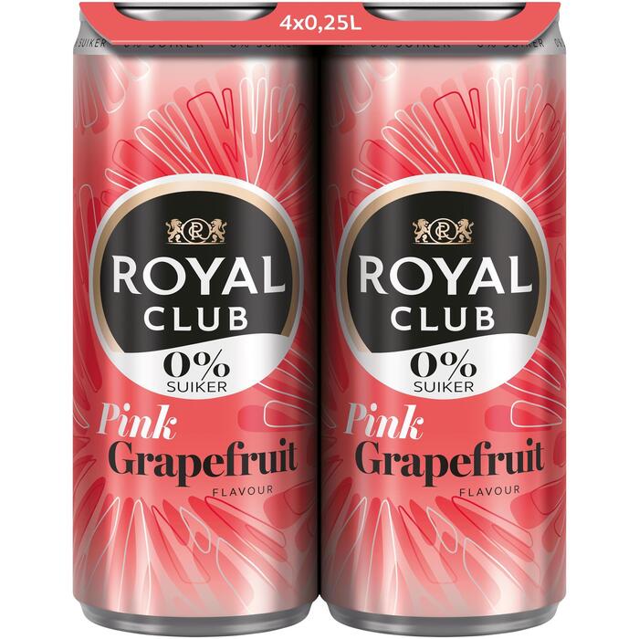 Pink grapefruit 0% 4 x 25cl (1L)