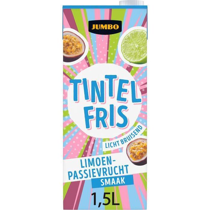 Jumbo Tintelfris Limoen & Passievrucht 1Kcal 1,5L (1.5L)