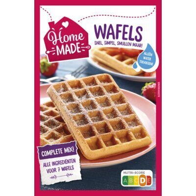 HomeMade Complete Mix voor Wafels 400g (400g)