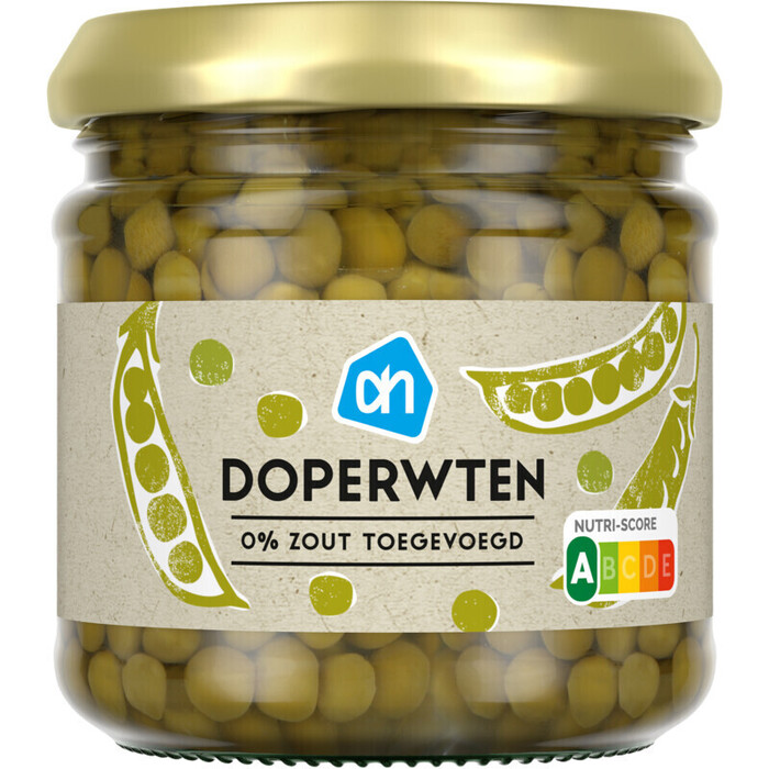 Doperwten extra fijn (pot, 190g)
