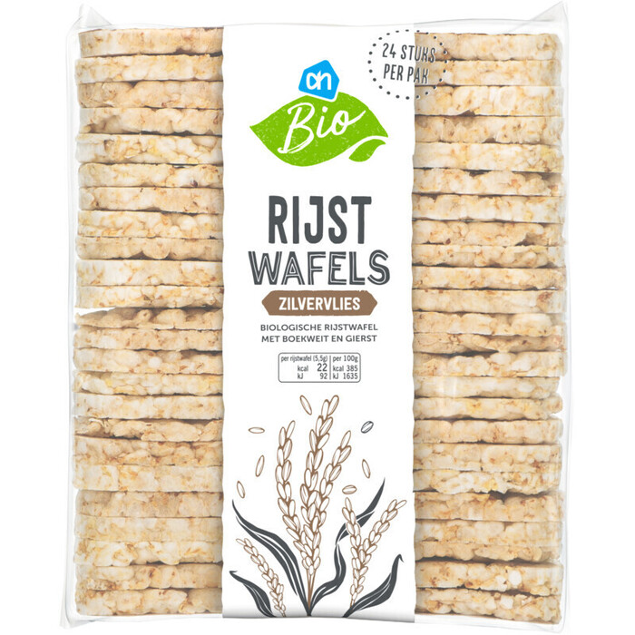 AH Biologisch Rijstwafels meergranen (130g)