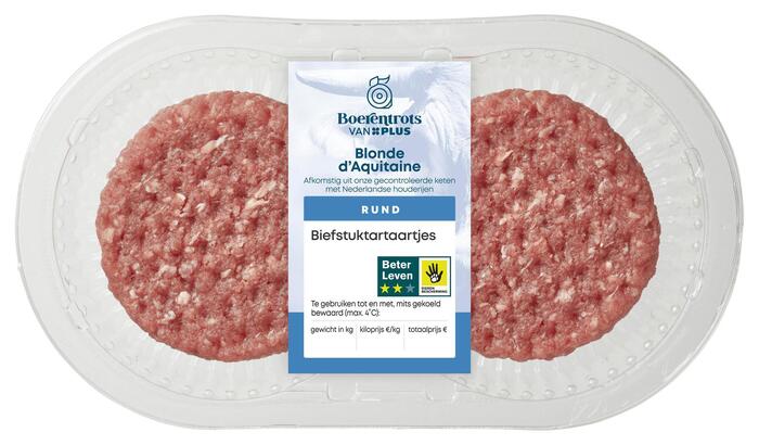 Biefstuktartaartjes Blonde d'Aquitaine 2 stuks (2 × 100g)