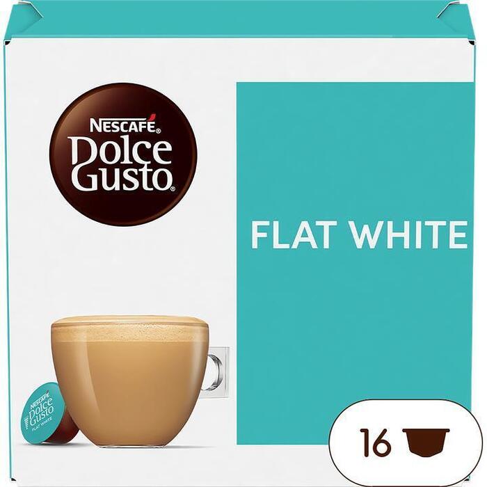 Nescafé Dolce Gusto Flat white koffie cups (16 × 11.7g)