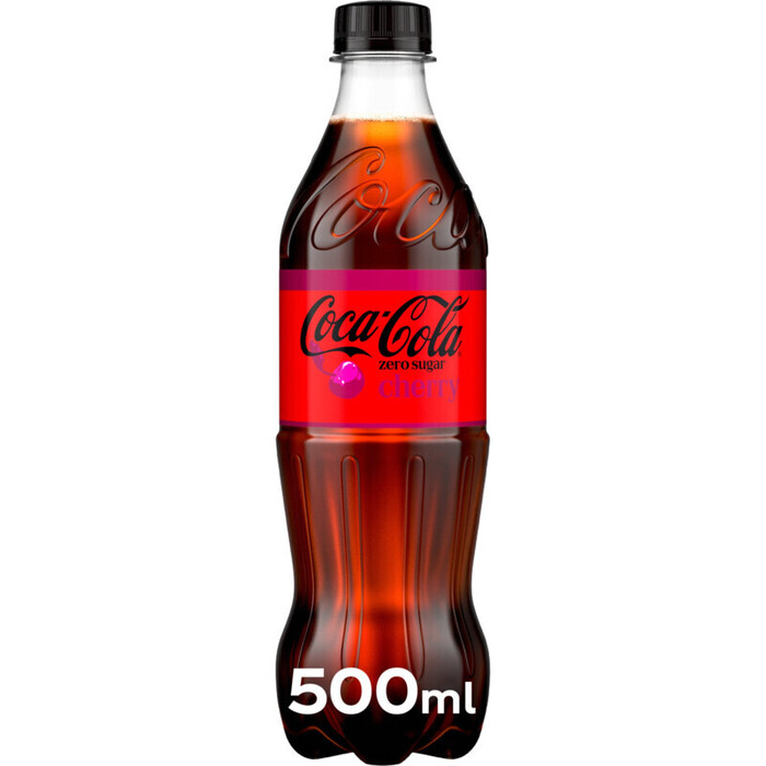 Coca-Cola Zero Sugar Flavours Cherry 500 ml (0.5L)