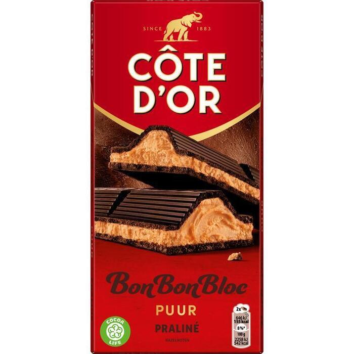 Bonbonbloc praline puur (Stuk, 200g)