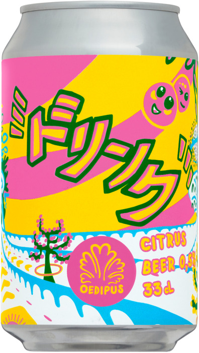 Oedipus Dorinku citrus bier blik (33cl)