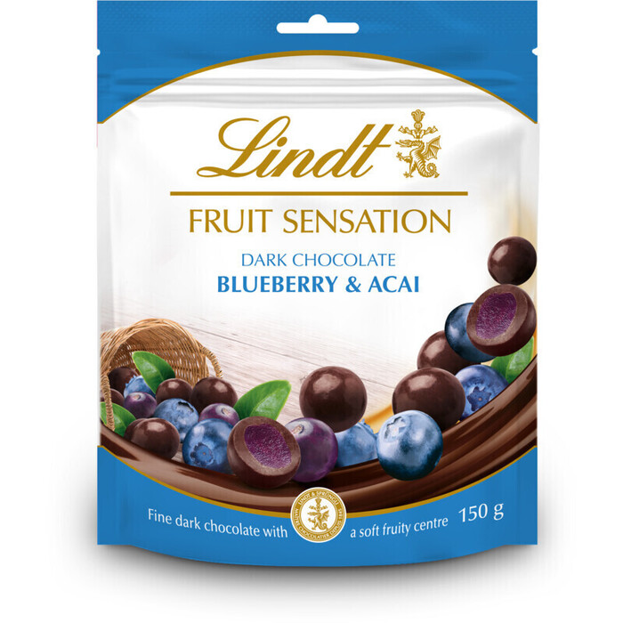 Lindt Fruit sensation blueberry & acai (150g)