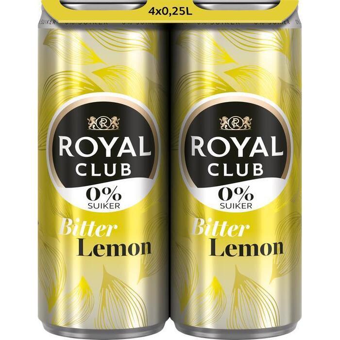 Royal Club Bitter Lemon 0% 4 x 250ML (1L)