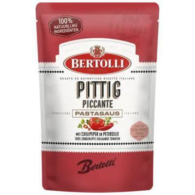 Bertolli Pastasaus in zak pittig (460g)