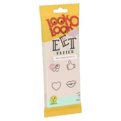 Look-O-Look Eetpapier tongtattoos (Zak, 40g)
