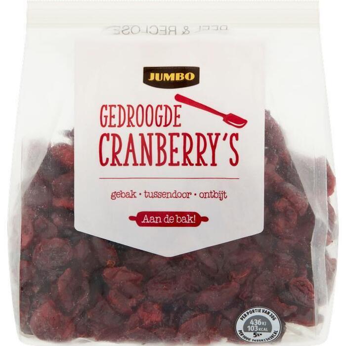 Jumbo Gedroogde Cranberry's ca. 200g (200g)