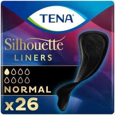 Tena Silhouette noir liner