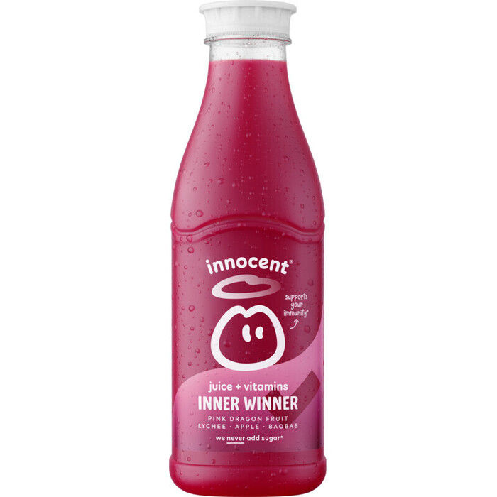Innocent Inner Winner Apple, Pink Dragon Fruit, Lychee, Pear & Vitamins 750 ml (0.75L)