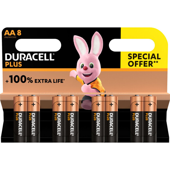 Duracell Alkaline Plus AA