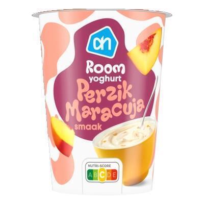 AH Roomyoghurt perzik maracujasmaak (500g)