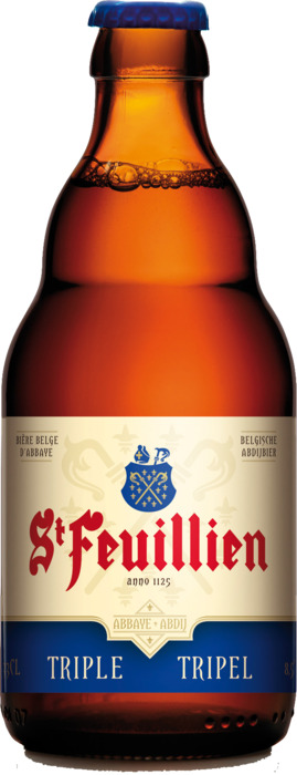 St Feuillien Belgisch Abdijbier Tripel Fles 33cl (rol, 33cl)