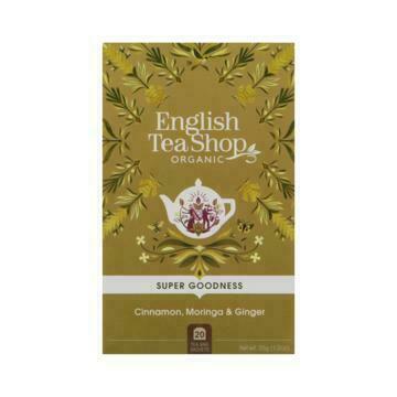 English Tea Shop Organic Super Goodness Cinnamon, Moringa & Ginger 20 Stuks 35 g (20 × 2.5g)