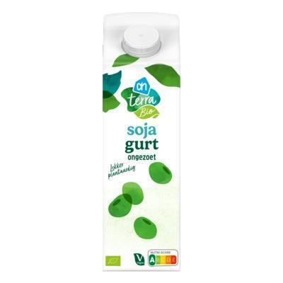 AH Terra Biologische soja gurt ongezoet (1L)