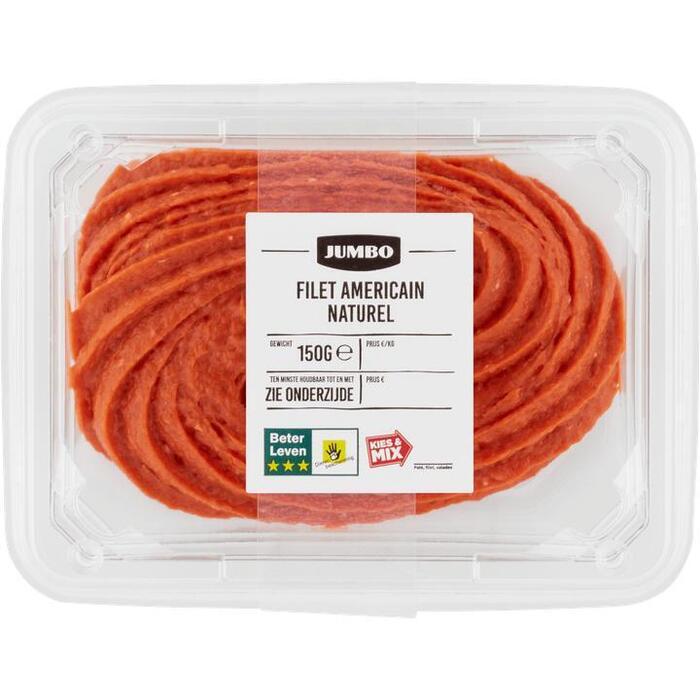 Jumbo Filet Americain Naturel 150 g (150g)