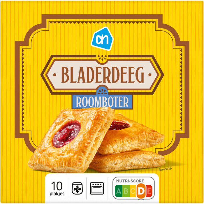 AH Roomboter bladerdeeg (450g)