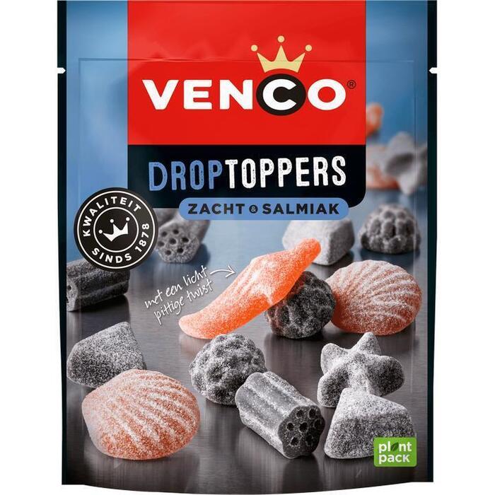 Venco Droptoppers Zacht & Salmiak 215 g (215g)