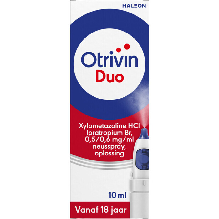 Otrivin Duo (neusspray) (Fles, 10ml)