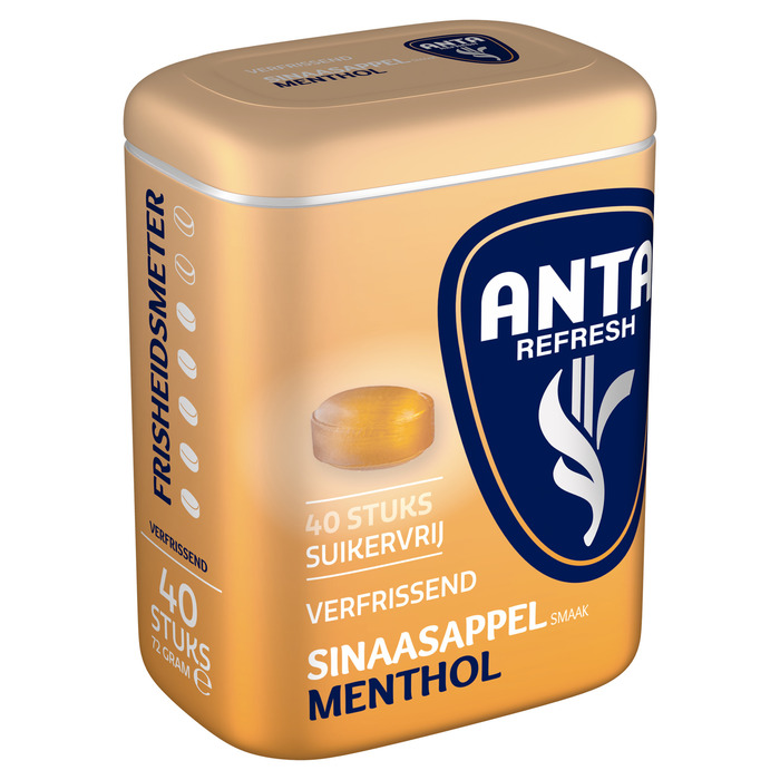 Anta Sinaasappel menthol verfrissend (40 × 1.8g)