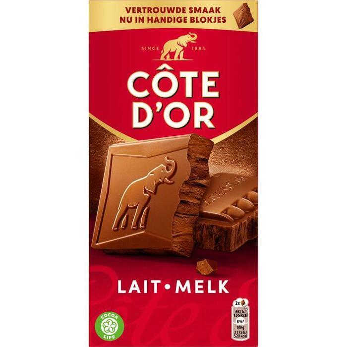 Côte d'Or L'Original tablet melk (180g)