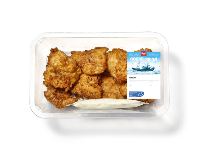 Goede Vangst Kibbeling met saus 250 gram