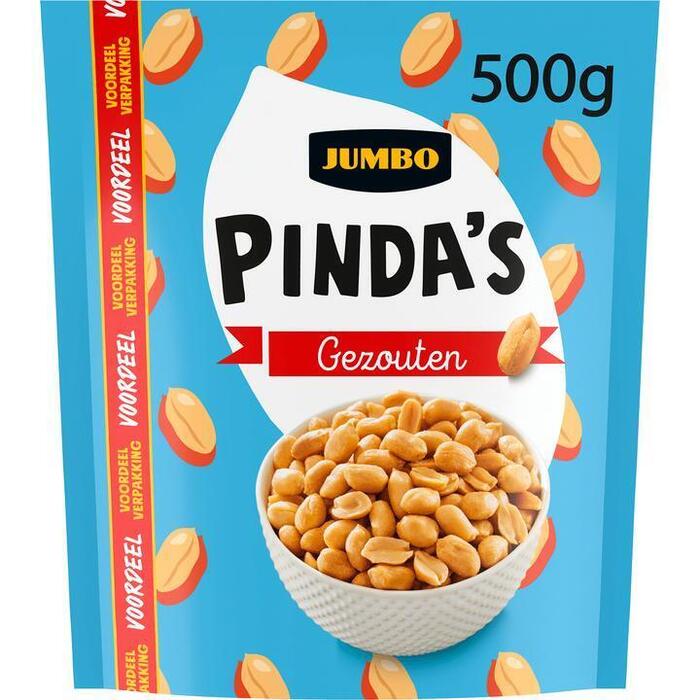 Jumbo Pinda's Gezouten Voordeelverpakking 500g (500g)