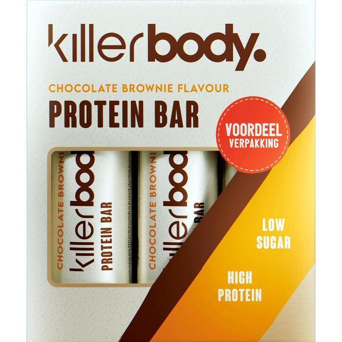 Killerbody Chocolate Brownie Proteïnereep 3 Stuks (3 × 40g)