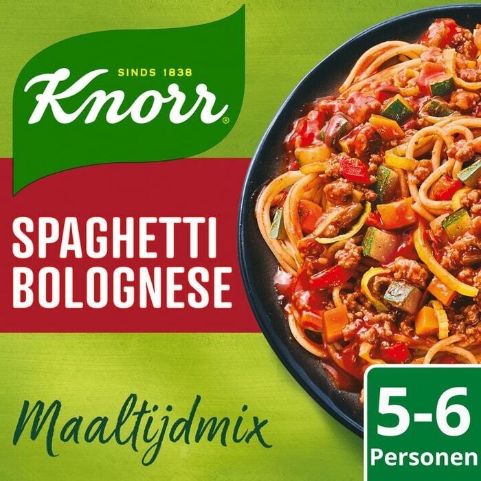 Knorr Maaltijdmix spaghetti bolognese (Zak, 90g)
