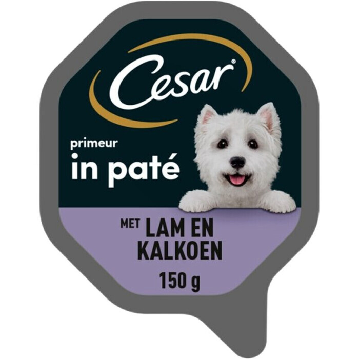 Cesar Classic Lam en Kalkoen Kuipje 150g (150g)