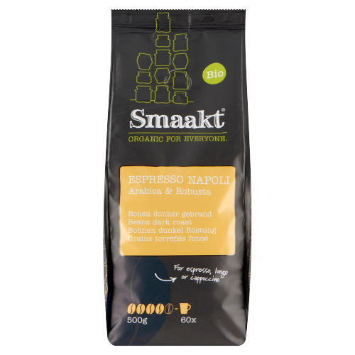 Smaakt Bio Espresso Napoli Arabica & Robusta 500 g (500g)