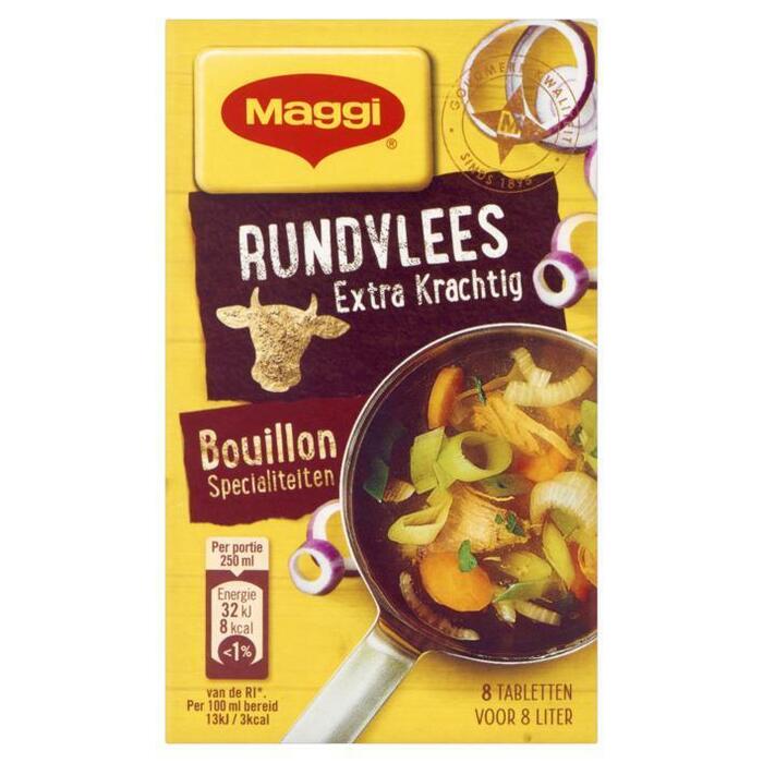 Maggi Extra krachtige bouillon rundvlees (88g)