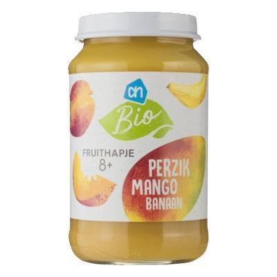 AH Biologisch Perzik mango banaan 8m06 (200g)