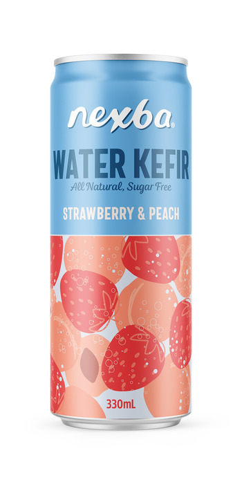 Nexba Kefir Strawberry Peach 330ML (33cl)