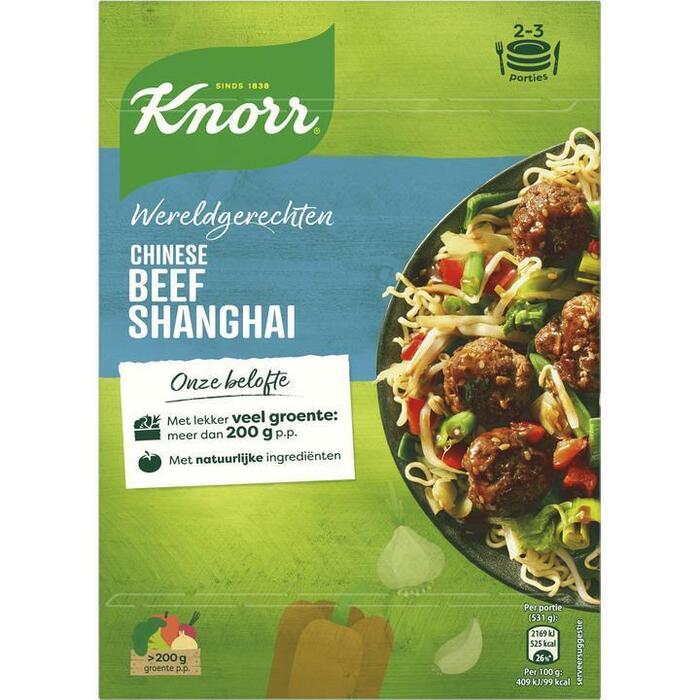 Knorr Wereldgerechten Maaltijdpakket Chinese Beef Shanghai 242g (242g)
