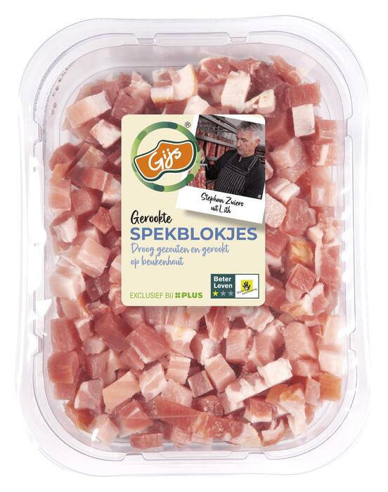 GIJS Spekblokjes gerookt 150 gram (150g)