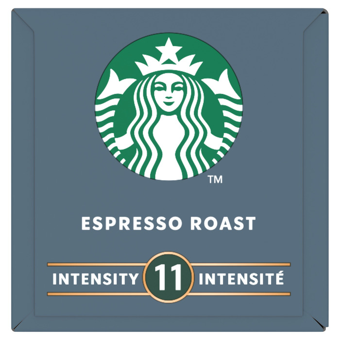 Starbucks® Espresso Roast by Nespresso® Dark Roast 10 Capsules (57g)