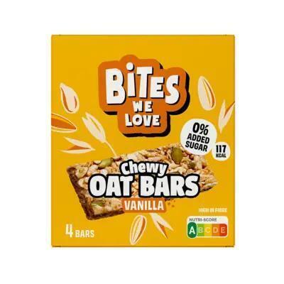 BitesWeLove Chewy oat bars vanille (30g)