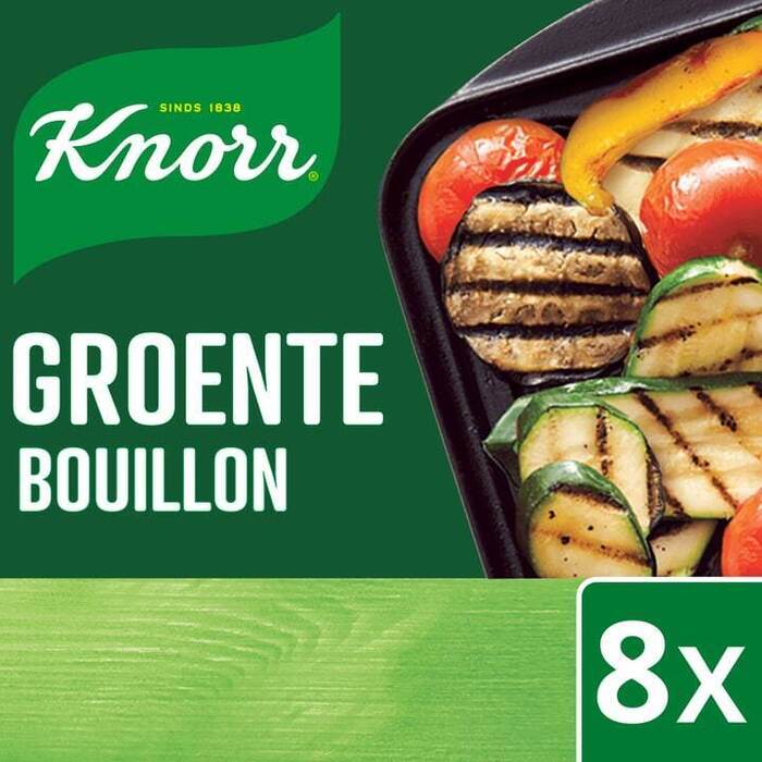 Knorr Bouillon Groenten 8 Stuks (80g)