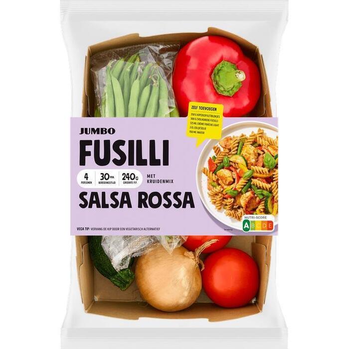 Jumbo Italiaanse Fusili Salsa Rossa 980g (980g)