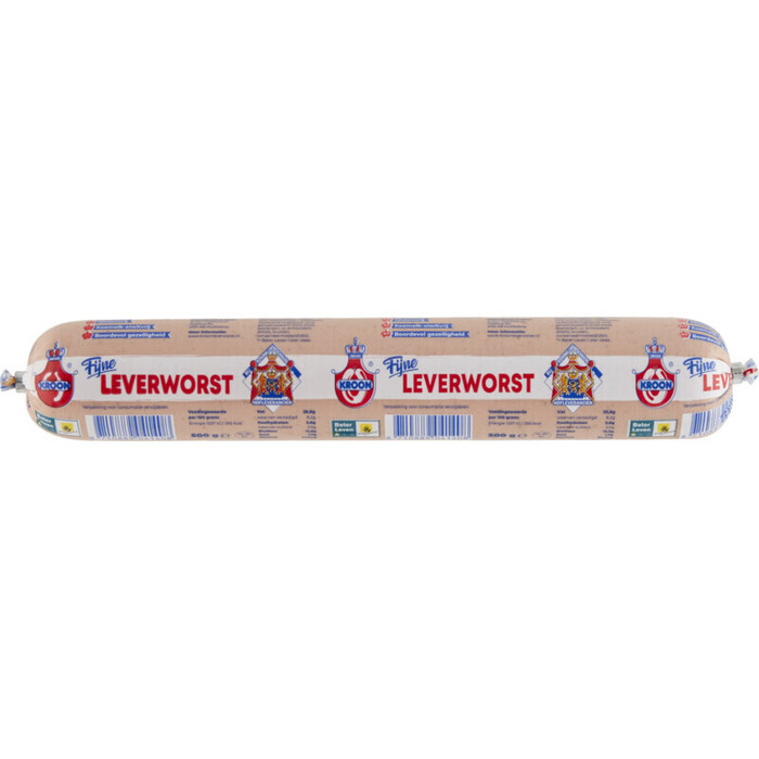 Fijne leverworst (500g)