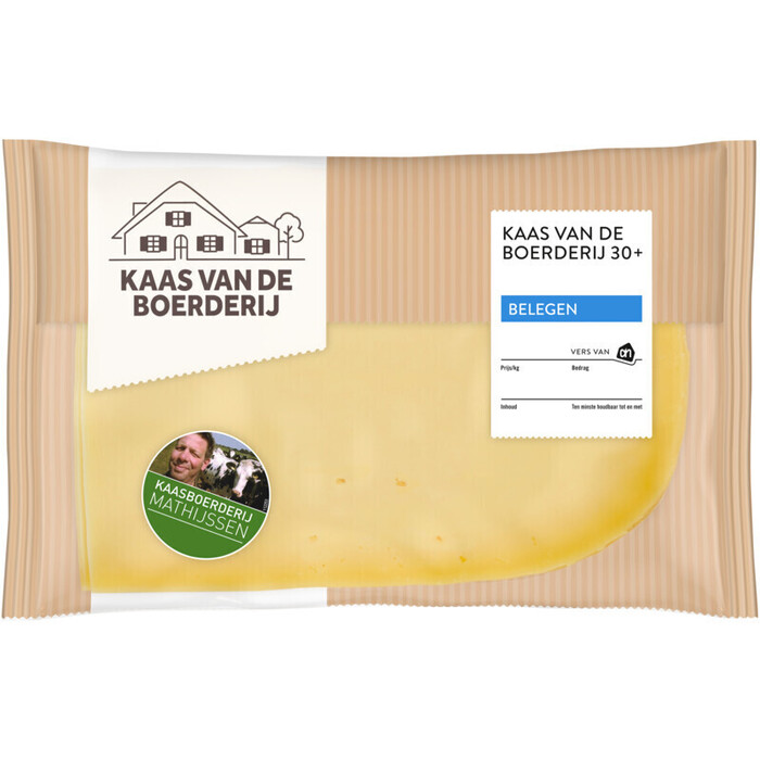 AH Boerenkaas belegen 30+ plakken (210g)