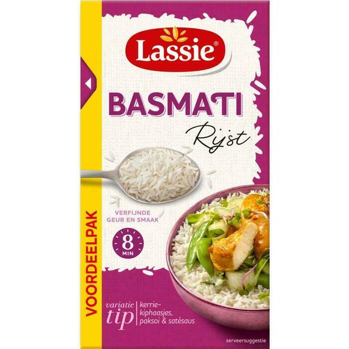 Lassie Basmati rijst voordeel (doos, 750g)