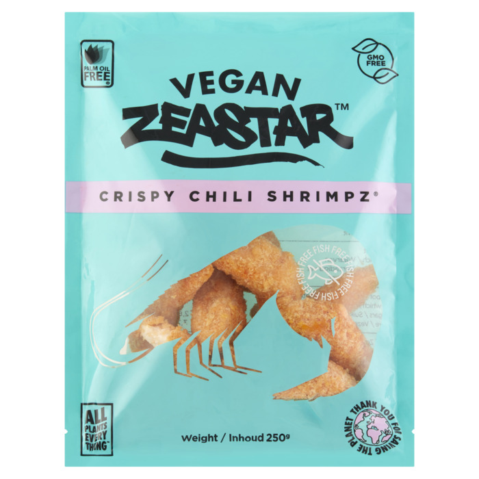 Vegan Zeastar Crispy Chili Shrimpz 250 g (250g)
