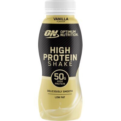 Optimum Nutrition High protein shake vanilla (0.5L)