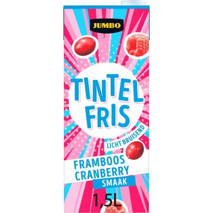 Jumbo Tintelfris Framboos Cranberry 1Kcal 1,5L (1.5L)