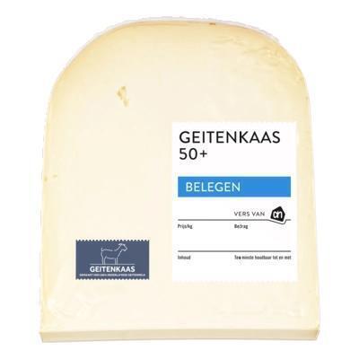AH Geitenkaas belegen 50+ stuk (340g)